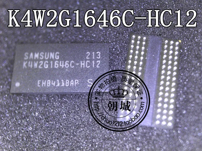 5pcs/lot K4W2G1646C-HC12
5pcs/lot K4W2G1646C-HC12