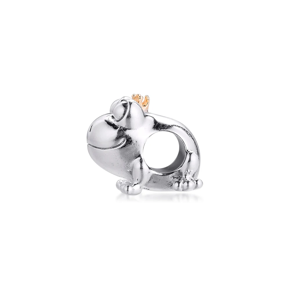 Fits for CKK Charms Bracelets Two-tone Frog Prince Beads with 14K real golden 100% 925 Sterling-Silver-Jewelry Free Shipping
Fits for CKK Charms Bracelets Two-tone Frog Prince Beads with 14K real golden 100% 925 Sterling-Silver-Jewelry Free Shipping