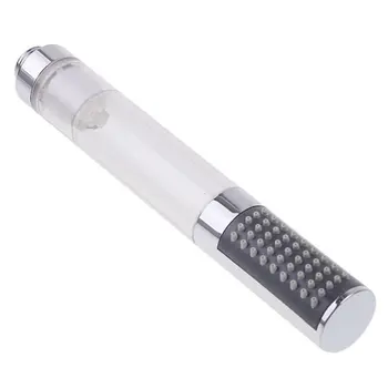 1Pc Handheld 7 Color Changing LED Romantic Automatic Shower Bath Shower Head