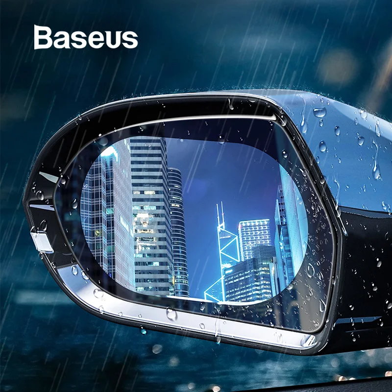 Baseus 2pcs 0.15mm Car Mirror Window Film Anti-glare Waterproof Car Rear-View Anti Fog Protective Mirror Sticker
Baseus 2pcs 0.15mm Car Mirror Window Film Anti-glare Waterproof Car Rear-View Anti Fog Protective Mirror Sticker