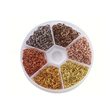 1080/Box Aluminum Jump Rings 6mm Mix Color Split Rings Connectors DIY Nail Aet Decor Handmade Accessories
1080/Box Aluminum Jump Rings 6mm Mix Color Split Rings Connectors DIY Nail Aet Decor Handmade Accessories
