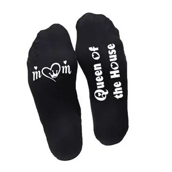Womens Novelty Funny Letters Cotton Crew Socks Mom Queen of the House Hosiery
Womens Novelty Funny Letters Cotton Crew Socks Mom Queen of the House Hosiery