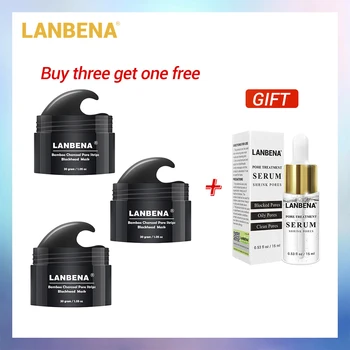 Buy 3 Get 1 Gift LANBENA Blackhead Remover Nose Peel Mask Black Mask 3pcs + Pore Treatment Essence Nose Acne Treatment Skin Care
Buy 3 Get 1 Gift LANBENA Blackhead Remover Nose Peel Mask Black Mask 3pcs + Pore Treatment Essence Nose Acne Treatment Skin Care