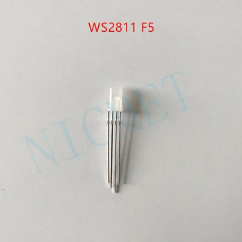 

2000PCS DC5V Diffused round hat RGB LED with WS2811 chipset inside,5mm F5 pixel Arduino led chip ; full color RGB LEDS