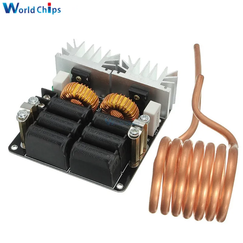 diymore ZVS DC 12 -48V 20A 1000W Heating Module Low Voltage Induction Heating Board Module with Tesla Coil High Power For DIY
diymore ZVS DC 12 -48V 20A 1000W Heating Module Low Voltage Induction Heating Board Module with Tesla Coil High Power For DIY