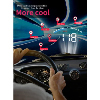 M6S OBD2 Car Driving 3.5 Inch Windscreen Colorful Screen Speed Projector Accessories Head Up Display Water Temperature Auto HUD
M6S OBD2 Car Driving 3.5 Inch Windscreen Colorful Screen Speed Projector Accessories Head Up Display Water Temperature Auto HUD
