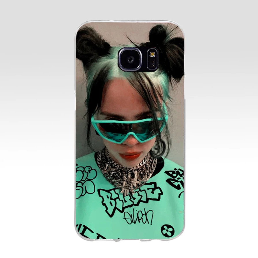 billie eilish girl gift soft silicone tpu cover phone case 