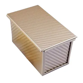 Toast Box Mold Rectangular Loaf Pan Carbon Steel Non-stick Bellows Cover Bread Mold Eco-Friendly Baking Tools for Cakes 
Toast Box Mold Rectangular Loaf Pan Carbon Steel Non-stick Bellows Cover Bread Mold Eco-Friendly Baking Tools for Cakes