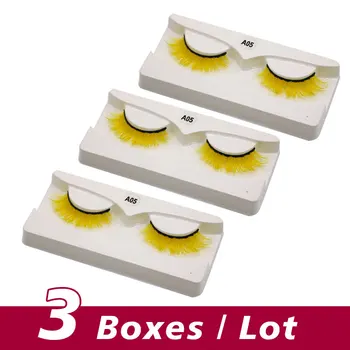 liyatton 3 boxes/lot colorful Luxury reusable maquiagens 3D eyelash Charming Cosplay maquiagem wholesale customized fake lashes 
liyatton 3 boxes/lot colorful Luxury reusable maquiagens 3D eyelash Charming Cosplay maquiagem wholesale customized fake lashes