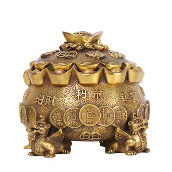 LAOJUNLU Bronze Cornucopia Decoration Open Cover Pixiu Cornucopia Furnace Feng Shui Lucky, PiXiu cornucopia (large size)
LAOJUNLU Bronze Cornucopia Decoration Open Cover Pixiu Cornucopia Furnace Feng Shui Lucky, PiXiu cornucopia (large size)
