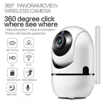 Smart Camera 1080P Wireless Wifi Infrared Anti-Theft Ip Camera Night Vision Intelligent Hd Surveillance Camera
Smart Camera 1080P Wireless Wifi Infrared Anti-Theft Ip Camera Night Vision Intelligent Hd Surveillance Camera