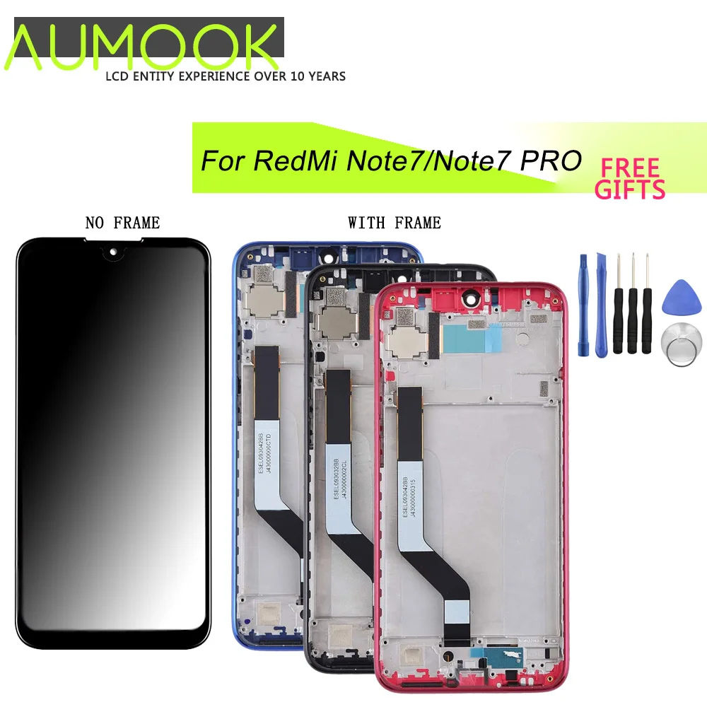 6.3 inch for Xiaomi Redmi Note 7 LCD Display Screen Touch Digitizer Assembly Redmi Note7 Pro LCD Display 10 Touch Repair Parts
6.3 inch for Xiaomi Redmi Note 7 LCD Display Screen Touch Digitizer Assembly Redmi Note7 Pro LCD Display 10 Touch Repair Parts