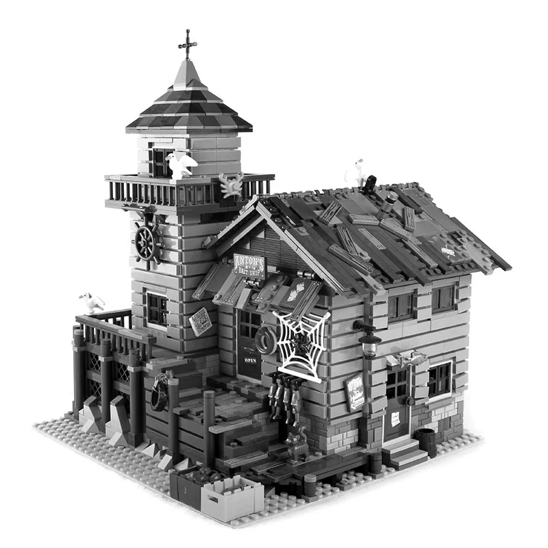 Building Blocks For Street View Series MOC 21310-1 Old Fishing Store Technic Diy Toy For Children Bricks Toys Christmas Gifts
Building Blocks For Street View Series MOC 21310-1 Old Fishing Store Technic Diy Toy For Children Bricks Toys Christmas Gifts