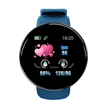 D18 Smart Watch Men Fitness Tracker Ip67 Waterproof Blood Pressure Heart Rate Monitor Smartwatch Woman For Android IOS New
D18 Smart Watch Men Fitness Tracker Ip67 Waterproof Blood Pressure Heart Rate Monitor Smartwatch Woman For Android IOS New