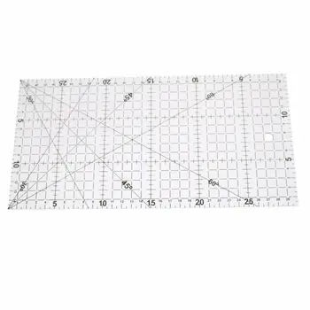 1 Pc 30x15cm Acrylic Patchwork Aligned Ruler Transparent Drawing Ruler Office & School Sewing Measuring Supplies Rulers Tools
1 Pc 30x15cm Acrylic Patchwork Aligned Ruler Transparent Drawing Ruler Office & School Sewing Measuring Supplies Rulers Tools