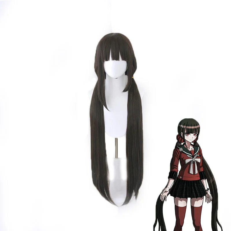 Парик для косплея харукава Маки из аниме «Danganronpa V3: Killing Harmony», термостойкие длинные прямые волосы черного цвета с двойным конским хвостом
Парик для косплея харукава Маки из аниме «Danganronpa V3: Killing Harmony», термостойкие длинные прямые волосы черного цвета с двойным конским хвостом