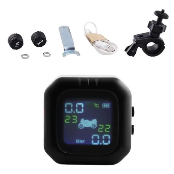 New Motorcycle TPMS Motorcycle Tire Temp Pressure Monitoring System TPMS Tyre + 2 Sensor Waterproof USB Solar Powered
New Motorcycle TPMS Motorcycle Tire Temp Pressure Monitoring System TPMS Tyre + 2 Sensor Waterproof USB Solar Powered