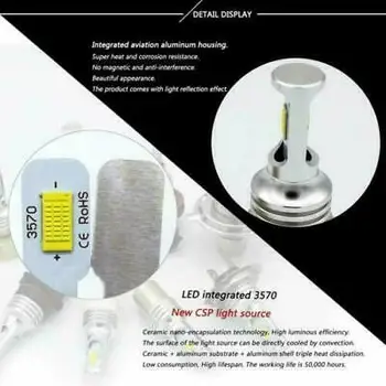 9005 H11 LED Headlight 5202 Fog Light Bulb For GMC Sierra 2500 HD 2007-2014 Dirt Bike Headlight Kit Club Car Headlight Kit
9005 H11 LED Headlight 5202 Fog Light Bulb For GMC Sierra 2500 HD 2007-2014 Dirt Bike Headlight Kit Club Car Headlight Kit