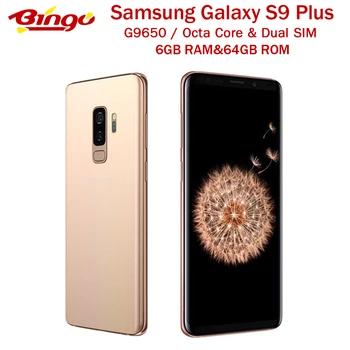 Samsung Galaxy S9+ S9 Plus G9650 64G Original 4G LTE Dual SIM Android Mobile Phone Octa Core 6.2" Dual 12MP&8MP RAM 6GB ROM 64G
Samsung Galaxy S9+ S9 Plus G9650 64G Original 4G LTE Dual SIM Android Mobile Phone Octa Core 6.2" Dual 12MP&8MP RAM 6GB ROM 64G