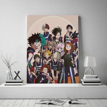 Boku no Hero Academia BNHA Framed Canvas poster Wooden Frame Painting wall Art decor Living room Study Home Decoration Prints
Boku no Hero Academia BNHA Framed Canvas poster Wooden Frame Painting wall Art decor Living room Study Home Decoration Prints