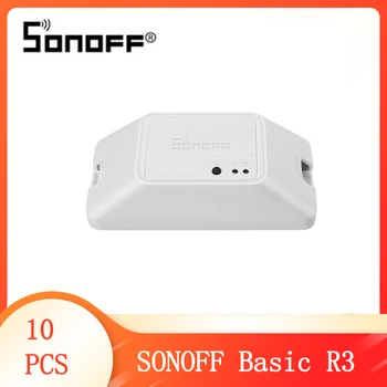 SONOFF R3 WIFI DIY Smart Basic Control Switch EWeLink APP Smart Home Work With Amazon Alexa And Google Assistant
SONOFF R3 WIFI DIY Smart Basic Control Switch EWeLink APP Smart Home Work With Amazon Alexa And Google Assistant