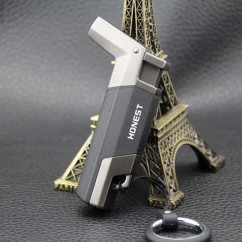 Windproof Stainless Steel 1300 C Butane Jet Turbo Torch Lighter Key Ring Random Color NO GAS Gift Package
Windproof Stainless Steel 1300 C Butane Jet Turbo Torch Lighter Key Ring Random Color NO GAS Gift Package