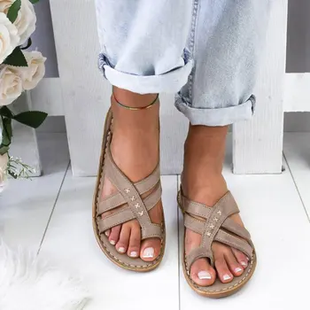 2020 Summer Flat Sandals High Quality Women Slippers Open Tea Simple Sandals Women Beach Slippers Plus Size 43
2020 Summer Flat Sandals High Quality Women Slippers Open Tea Simple Sandals Women Beach Slippers Plus Size 43