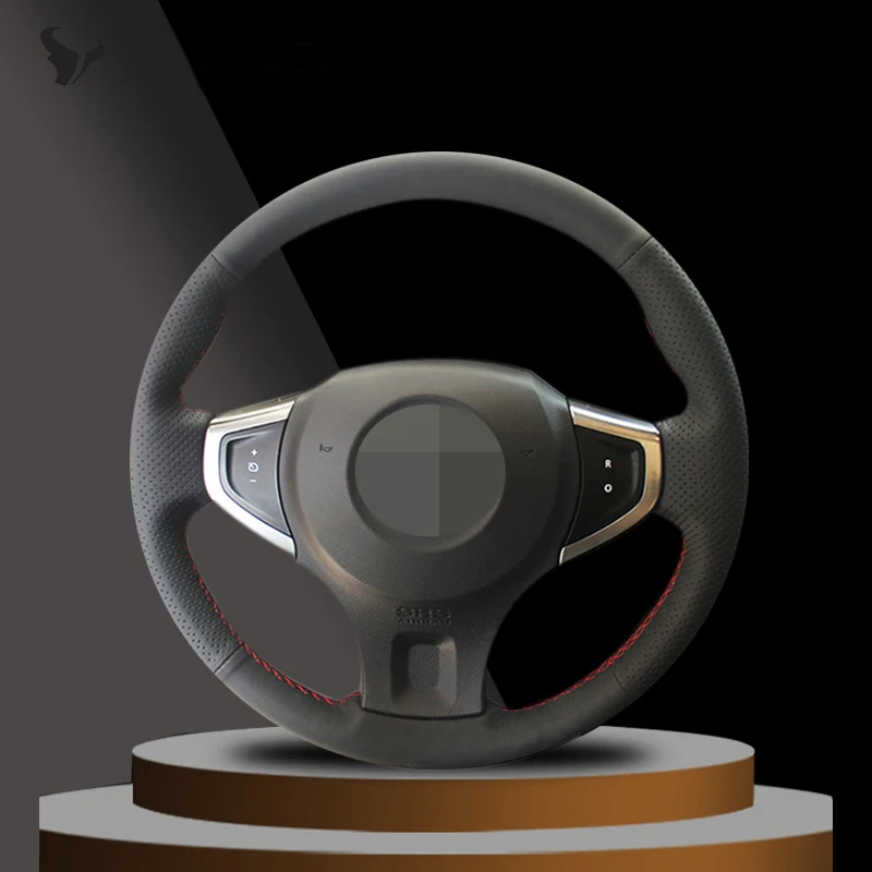 Прошитая вручную черная оплетка рулевого колеса из искусственной кожи для Renault Koleos 2008-2016 Renault Samsung QM5 2007-2014
Прошитая вручную черная оплетка рулевого колеса из искусственной кожи для Renault Koleos 2008-2016 Renault Samsung QM5 2007-2014