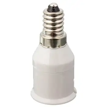 1Pcs 220-230V E14 To B22 Lamp Base Socket Conversion Lamp Holder Convertor Adapter LED Light Bulb Lamp Bases White
1Pcs 220-230V E14 To B22 Lamp Base Socket Conversion Lamp Holder Convertor Adapter LED Light Bulb Lamp Bases White