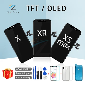 Amoled For iPhone X XR XS 11LCD Assembly with Frame Replacement TFT/OLED Display LCD Digitizer Module 3D Touch Screen with Gifts
Amoled For iPhone X XR XS 11LCD Assembly with Frame Replacement TFT/OLED Display LCD Digitizer Module 3D Touch Screen with Gifts