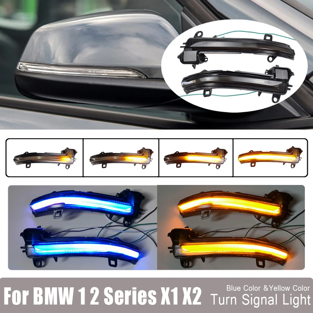 Side Wing Dynamic Turn Signal Blinker For BMW X2 X1 F48 F49 1/2 Series F45 F46 F52 Sedan 2016-2018 Mirror Flasher Repeater Light
Side Wing Dynamic Turn Signal Blinker For BMW X2 X1 F48 F49 1/2 Series F45 F46 F52 Sedan 2016-2018 Mirror Flasher Repeater Light