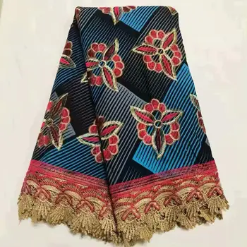Fashion Flower Embroidery African Real Ankara Batik Wax Cord Lace Fabric For Sewing Dress WLF246(6yards/lot)
Fashion Flower Embroidery African Real Ankara Batik Wax Cord Lace Fabric For Sewing Dress WLF246(6yards/lot)