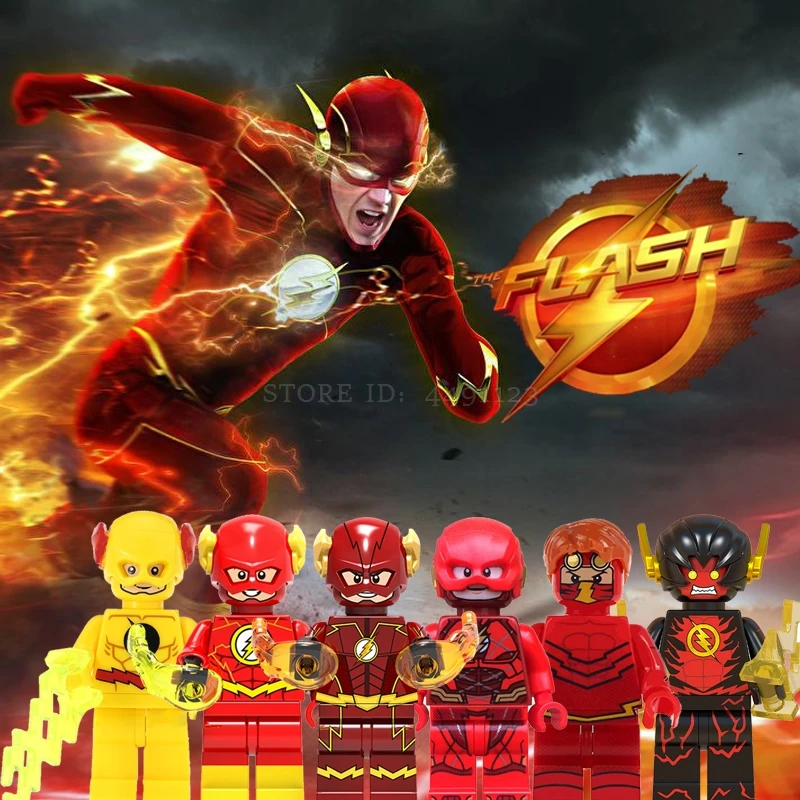 The Flash Set DC Movie Figures Black Reverse Flash Joker Batman Mera Arthur Building Blocks Bricks Toys Marvel Avengers Hulk Toy
The Flash Set DC Movie Figures Black Reverse Flash Joker Batman Mera Arthur Building Blocks Bricks Toys Marvel Avengers Hulk Toy