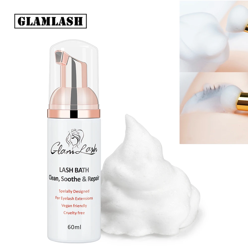 60ml Eyelash Extensions Shampoo Mousse Glue Eye Lash Cleaning Foam Pump Design No Stimulation Makeup Clean
60ml Eyelash Extensions Shampoo Mousse Glue Eye Lash Cleaning Foam Pump Design No Stimulation Makeup Clean