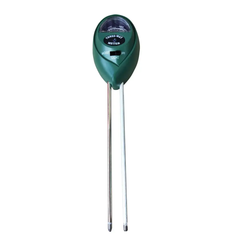 Soil Ph Tester Three In One Hygrometer Illumination Horticultural Plant Flower Pot Ph Value Measuring Instrument
Soil Ph Tester Three In One Hygrometer Illumination Horticultural Plant Flower Pot Ph Value Measuring Instrument