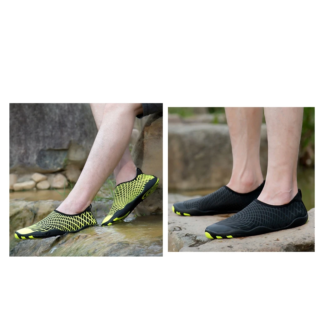 Mens Water Shoes Aqua Sock Yoga Exercise Pool Beach Dance Swim Slip On Surf Mens Water Shoes Aqua Sock Yoga Exercise Pool Beach Dance Swim Slip On Surf