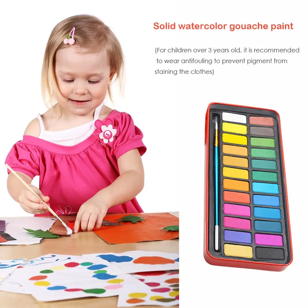 12/18/24 Colors Solid Watercolor Paint Set Lightness and Portability No Space Occupy Portable Drawing Water Color Pigment
12/18/24 Colors Solid Watercolor Paint Set Lightness and Portability No Space Occupy Portable Drawing Water Color Pigment