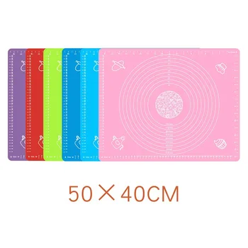 5040 2mm Extra Thick Silicone Kneading Mat and Dough with Scale Baking Pad Tool Cooking Mat Eco-Friendly Stocked
5040 2mm Extra Thick Silicone Kneading Mat and Dough with Scale Baking Pad Tool Cooking Mat Eco-Friendly Stocked