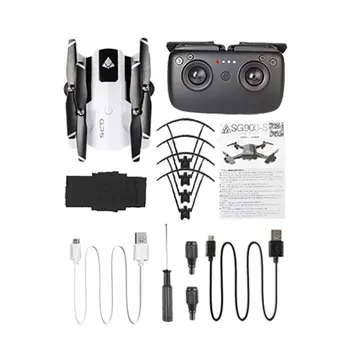 SG900-S 2.4G One Key Return RC Drone Foldable Selfie Smart GPS FPV Quadcopter With 720P/1080P HD Camera Altitude Hold Follow
SG900-S 2.4G One Key Return RC Drone Foldable Selfie Smart GPS FPV Quadcopter With 720P/1080P HD Camera Altitude Hold Follow