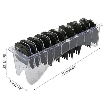 10 Pcs/set Guide Limit Comb Sets with Box Electric Clipper Cutting Tool Kit G8TC
10 Pcs/set Guide Limit Comb Sets with Box Electric Clipper Cutting Tool Kit G8TC