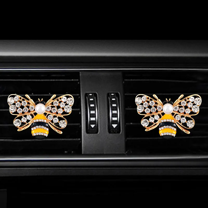 Bees Style car air freshener perfume bottle diffuser in the car auto Air conditioner outlet vent air Perfume clip
Bees Style car air freshener perfume bottle diffuser in the car auto Air conditioner outlet vent air Perfume clip