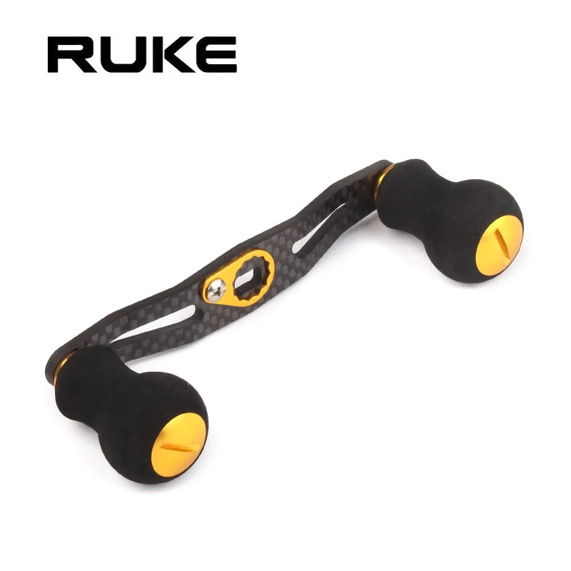 RUKE fishing reel double handle length 105mm 7 color carbon rocker with EVA knob suit for daiwa and shimano reel DIY accessory
RUKE fishing reel double handle length 105mm 7 color carbon rocker with EVA knob suit for daiwa and shimano reel DIY accessory