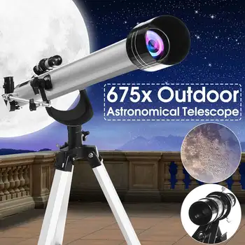 675x Astronomical Refractive Zooming Telescope Sky Monocular With Tripod for Space Celestial Observation Monocular/Binoculars
675x Astronomical Refractive Zooming Telescope Sky Monocular With Tripod for Space Celestial Observation Monocular/Binoculars