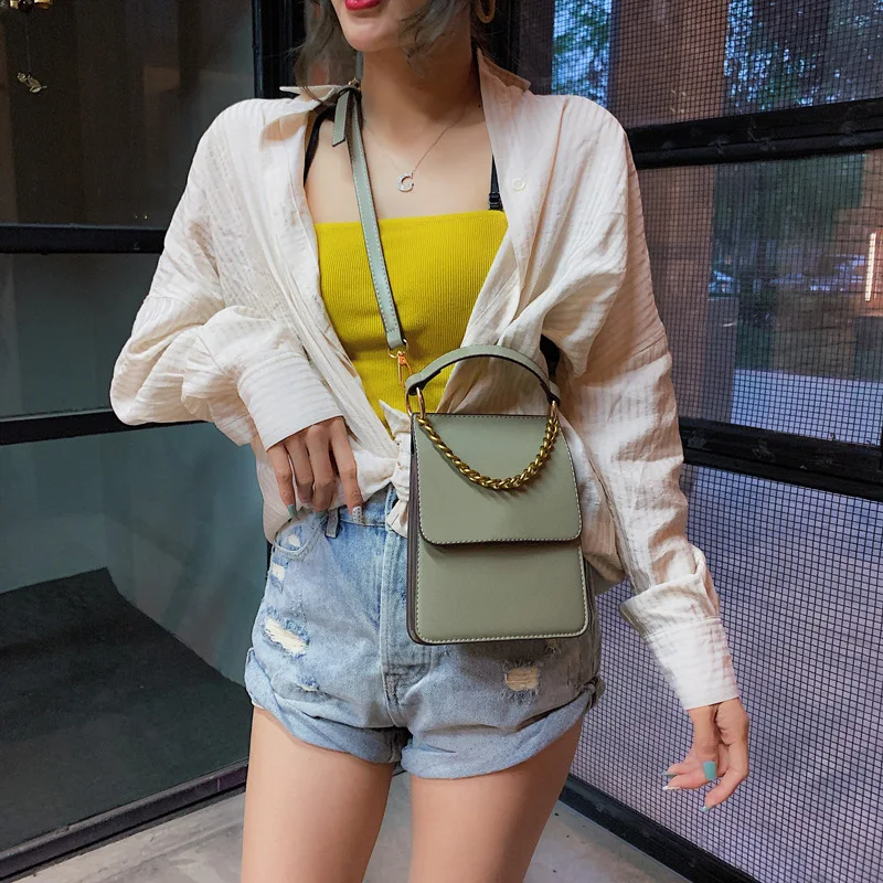 Summer New Arrival Textured Bag Women's 2019 New Style Korean-style Versatile Shoulder Fashion Chain Hand Square Sling Bag
Summer New Arrival Textured Bag Women's 2019 New Style Korean-style Versatile Shoulder Fashion Chain Hand Square Sling Bag