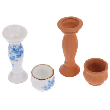 1/12 Dollhouse Miniature Accessories Mini Ceramic Roman Column Flowerpot Simulation Flower Pot Model Toys for Doll House Decor
1/12 Dollhouse Miniature Accessories Mini Ceramic Roman Column Flowerpot Simulation Flower Pot Model Toys for Doll House Decor