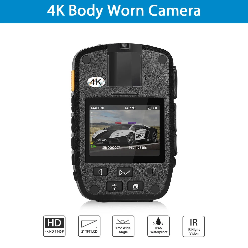 BOBLOV HD 1440P Police Body Worn Camera Security Camcorder Recorder wearable Video Recorder DVR WDR Security Pocket Camera
BOBLOV HD 1440P Police Body Worn Camera Security Camcorder Recorder wearable Video Recorder DVR WDR Security Pocket Camera