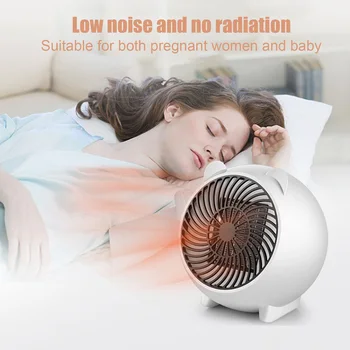 Vococal 250W Mini Low Noise Overheat Protection PTC Ceramic Electric Fan Heater for Home Office Bedroom Living Room EU Plug
Vococal 250W Mini Low Noise Overheat Protection PTC Ceramic Electric Fan Heater for Home Office Bedroom Living Room EU Plug