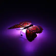 Colorful LED Nigh Lights Butterfly Shape Wall Paste Home Decor For Kids Room Durable Energy-Saving Decorative Lamp
Colorful LED Nigh Lights Butterfly Shape Wall Paste Home Decor For Kids Room Durable Energy-Saving Decorative Lamp