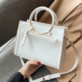 Fashion women Ring handbag PU Leather Crossbody Bags For female 2020 Solid Color Shoulder Messenger Bag Lady Travel Handbags 
Fashion women Ring handbag PU Leather Crossbody Bags For female 2020 Solid Color Shoulder Messenger Bag Lady Travel Handbags