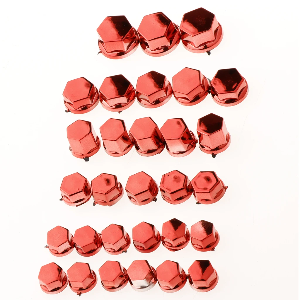 30 Pcs Practical Motorcycle Hex Socket Bolt Screw Nut Head Cover Cap Motorcycle Screw Cap Trim For Yamaha Honda Suzuki Etc 30 Pcs Practical Motorcycle Hex Socket Bolt Screw Nut Head Cover Cap Motorcycle Screw Cap Trim For Yamaha Honda Suzuki Etc